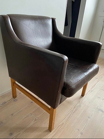 Børge Mogensen lenestol 2207 wellington brun