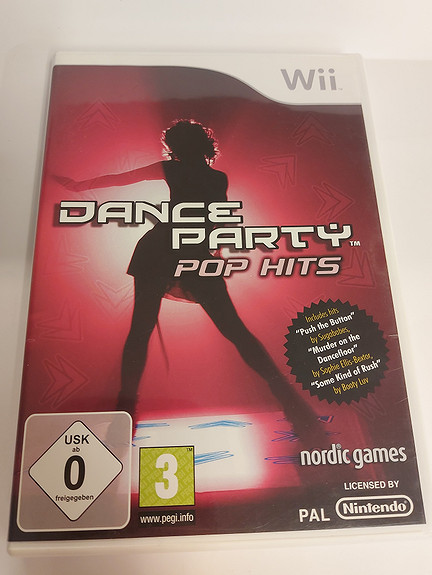 Dance Party - Pop hits kr. 150,-