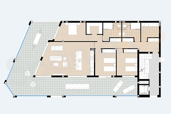 Plantegning leilighet 1.1