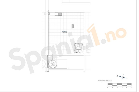 Plantegning takterrasse
