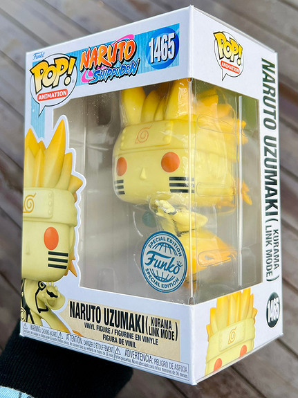 Naruto: Shippuden Naruto Uzumaki Kurama Link Mode Funko Pop! Vinyl