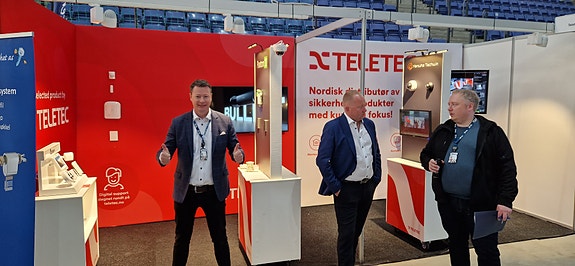 Topp stemning med gode kollegaer og kunder på låsesmedtreff på Lillehammer.