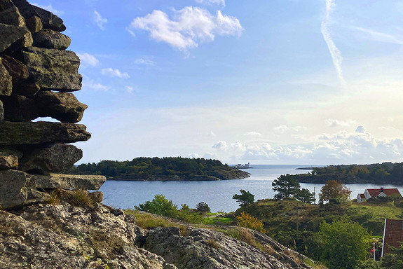 Losvarden, kun 150 meter fra tomten