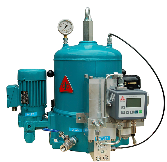 CJC finfilter med partikkelteller