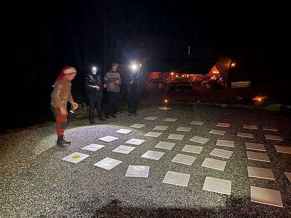 Juleavslutning, med konkurranse og god stemning