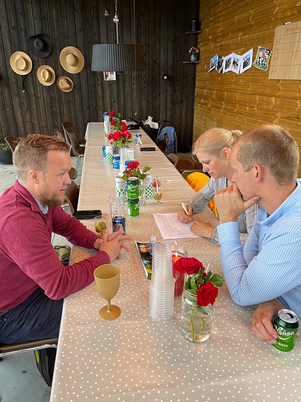 Konkurranse under sommaravslutning