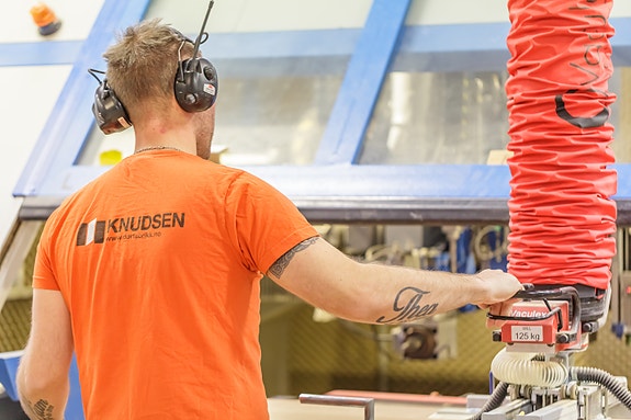 CNC-operatør i sving