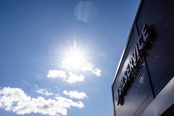 Bilservice nytt bygg