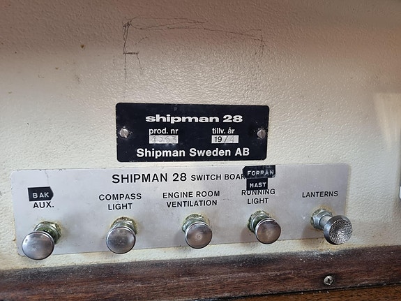 Shipman 28 med ødelagt motor selges 9 of 21
