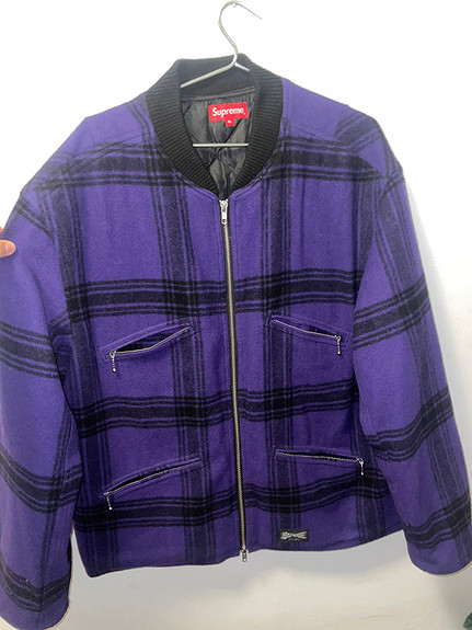 Supreme zip car jacket outlet