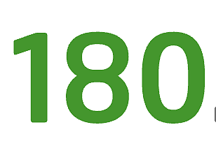 180.no Nummeropplysningen AS logo