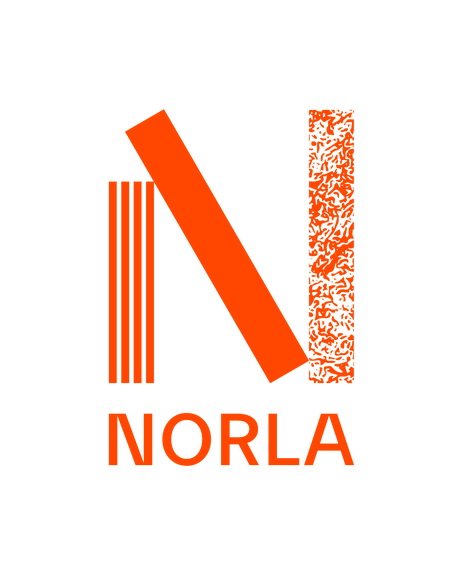 NORLA SENTER FOR NORSK SKJØNN- OG FAGLITTERATUR I UTLANDET logo