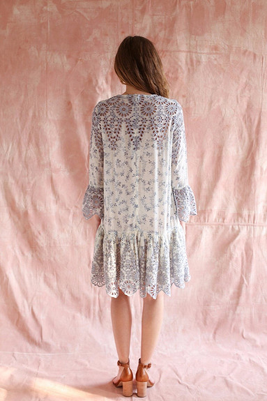 Ganni emile dress store
