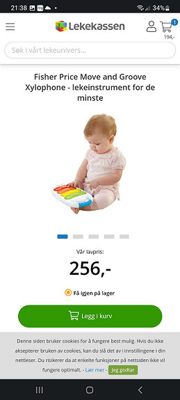 Fisher price move and discount groove xylophone
