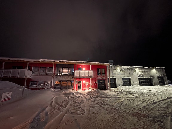 Utsiden en vinterdag