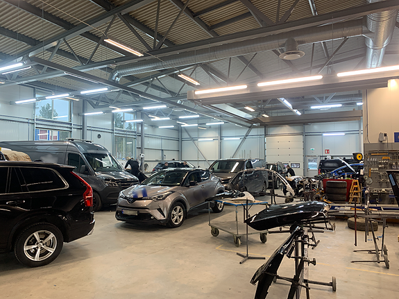 En del av verkstedet