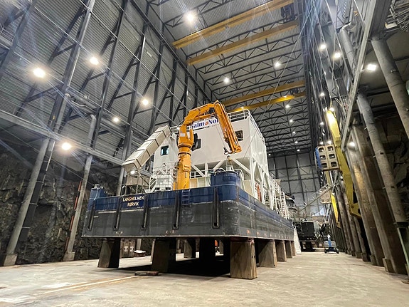 Serviceoppdrag hos kunde