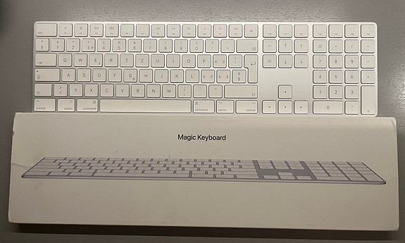 Apple Magic keyboard / tastatur | FINN torget | Nummernblöcke