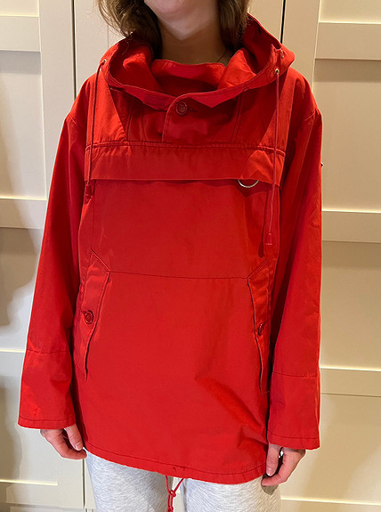 【vintage】70s ajak euro anorak FJELLVETT Vintage Fjällräven Hooded Mountain Anorak Raincoat Jacket