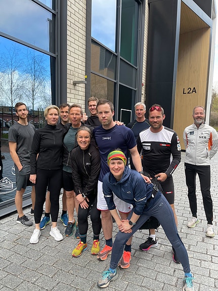 Vi har ukentlige løpegruppe for de som liker det.