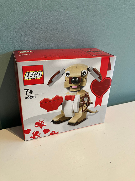 Lego 40201 discount valentines cupid dog