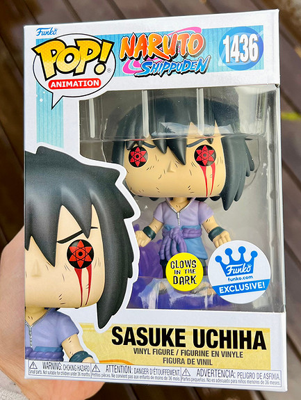 Buy Pop! Sasuke Uchiha (Amaterasu) (Glow) at Funko.