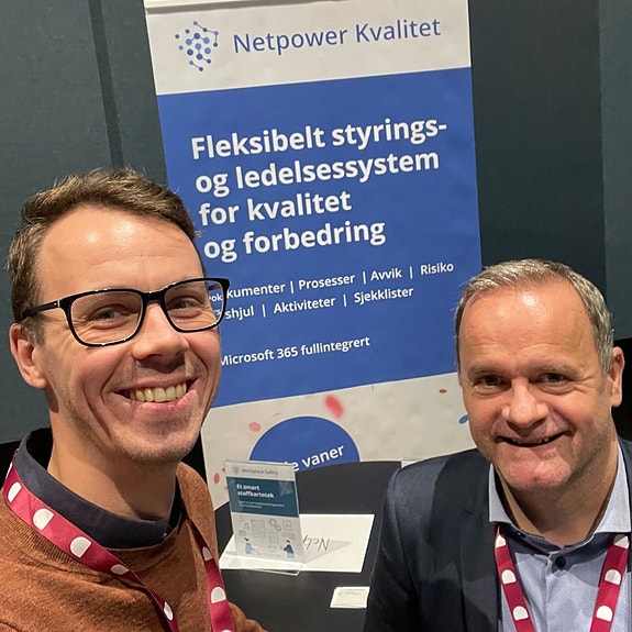 Vi lager styringssystemer for kvalitet og forbedring.