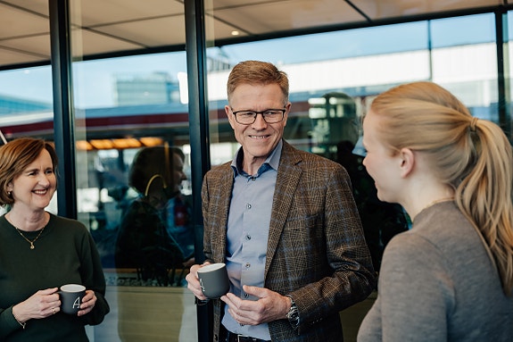 I A-2 er vi opptatt av erfaringsutveksling