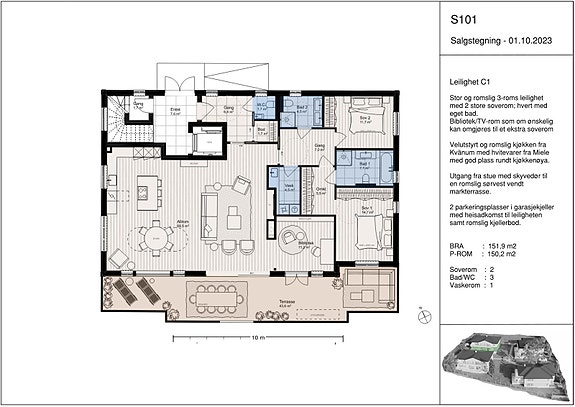 S101 Plantegning - C1