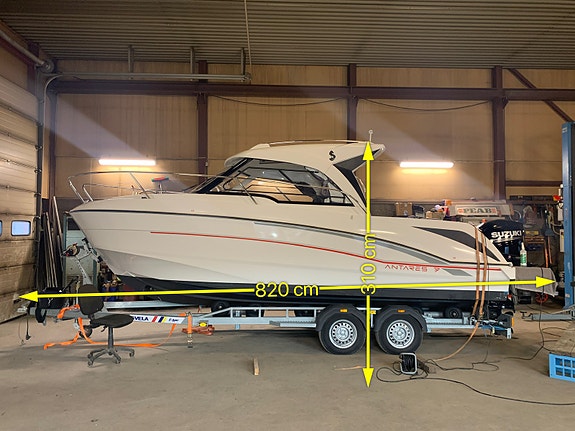 2017/18 BENETEAU ANTARES 7 M 175 HK SUZUKI APX + DIV. UTSTYR. TIL SALGS. 6 of 12