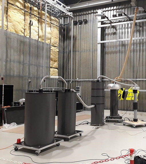 Sluttkontroll av 132 kV kabel