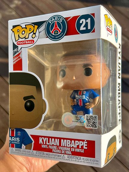Figurine Funko pop Kylian Mbappé 21 ( Paris Saint-Germain PSG