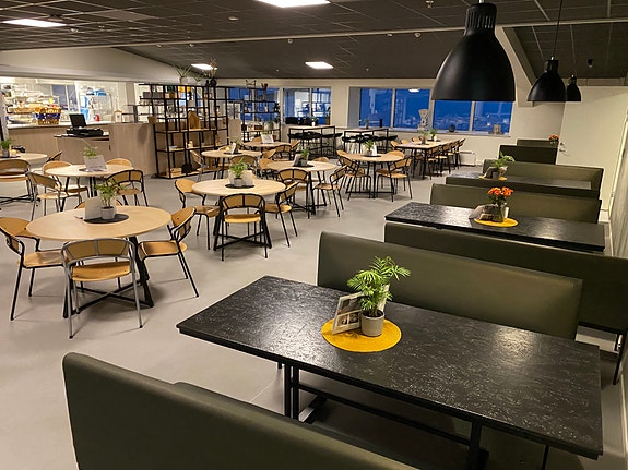 Foto av peronal/internkantinen