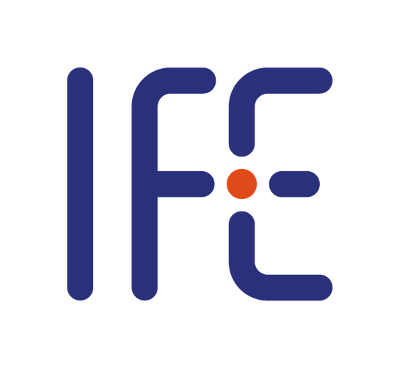 Institutt for energiteknikk (IFE) logo