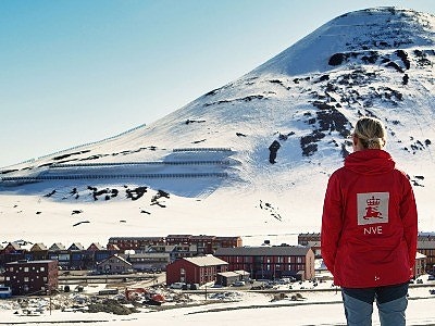 Norges vassdrags- og energidirektorat (NVE) logo