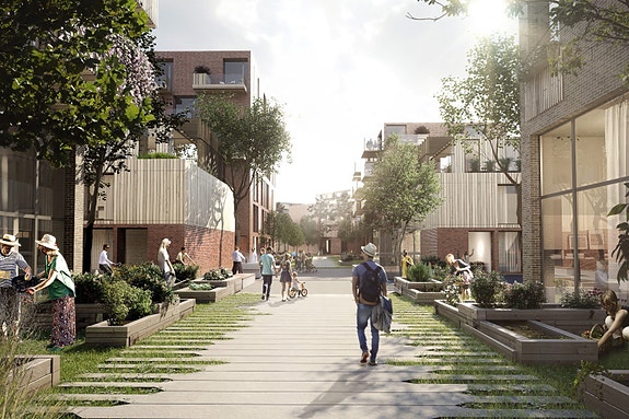 Bilde fra Leangen bolig.