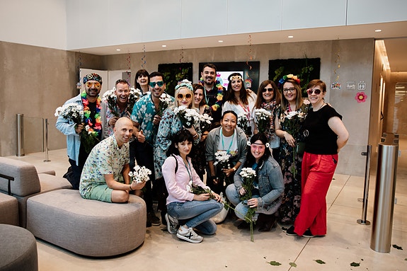 The Advisors Day this years was Flower Power:ed!