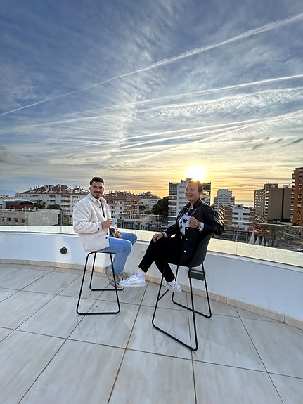 If you move to Malaga, our roof terrace is waiting for you