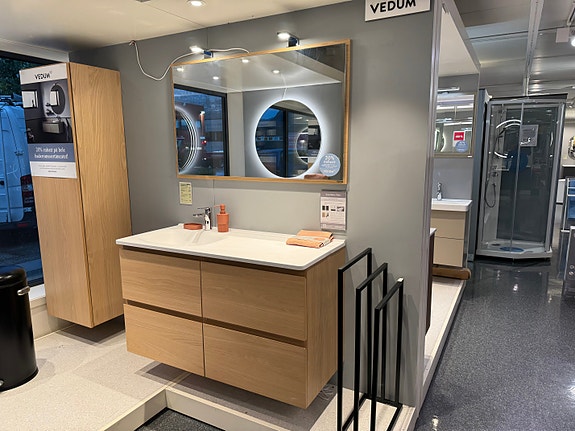 Eksempel på baderomsmiljø