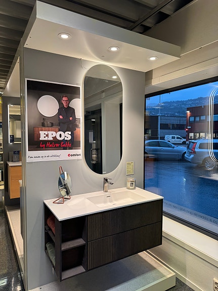 Eksempel på baderomsmiljø