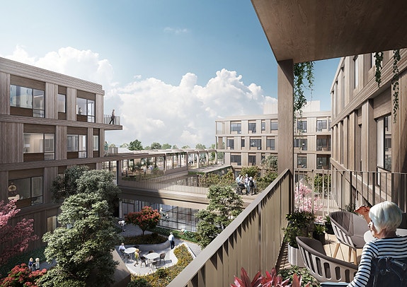 Oksenøya sykehjem logo