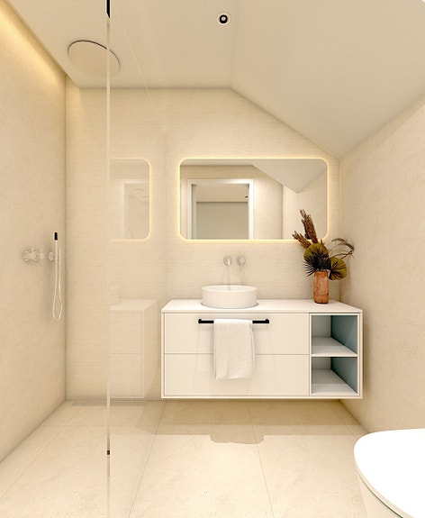 Interiør fra rekkehus