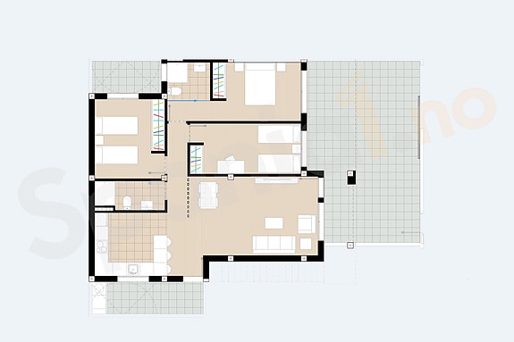 Plantegning leilighet 3.2