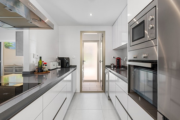 Kjøkken med god oppbevaring