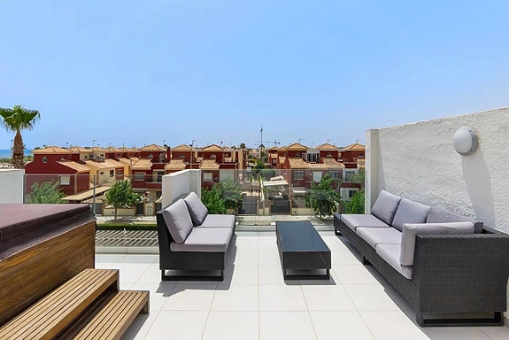 Takterrasse på  64m2