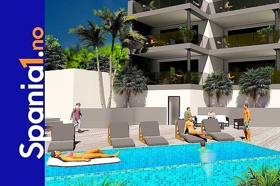 Helt ny leilighet - 250 meter til nydelig strand