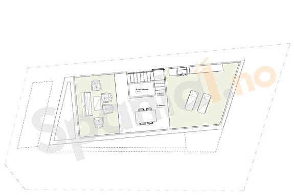 Plantegning takterrasse