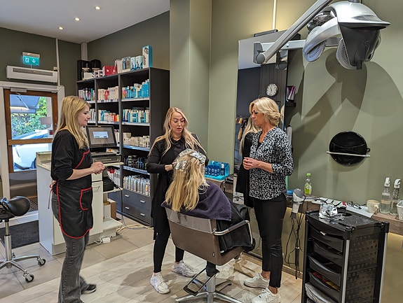 Salong kurs m/ Blonde By Catharina