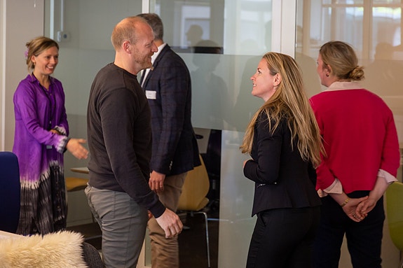 Styret i UN Global Compact Norge består av medlemsbedriftene; Veidekke, Wilh. Wilhelmsen Holding ASA, GARD, DNB, Grieg, Nortura og NHO. Med Bulk Infrastructure, Tekna og Aker Offshore Wind som varamedlemmer.