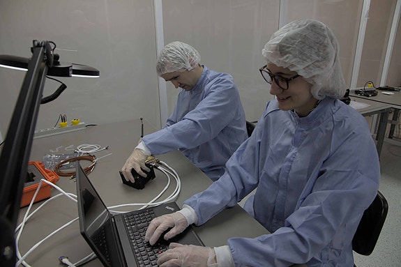 Work performed in our cleanroom